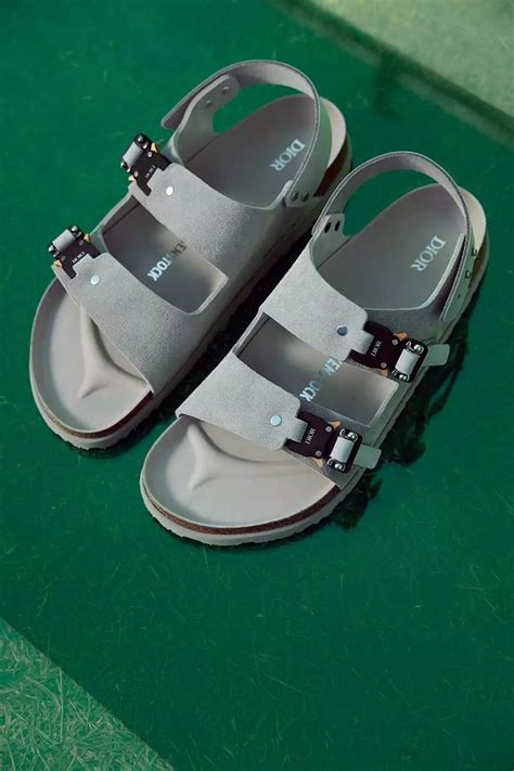 birks dior|birkenstock collab dior sandals.